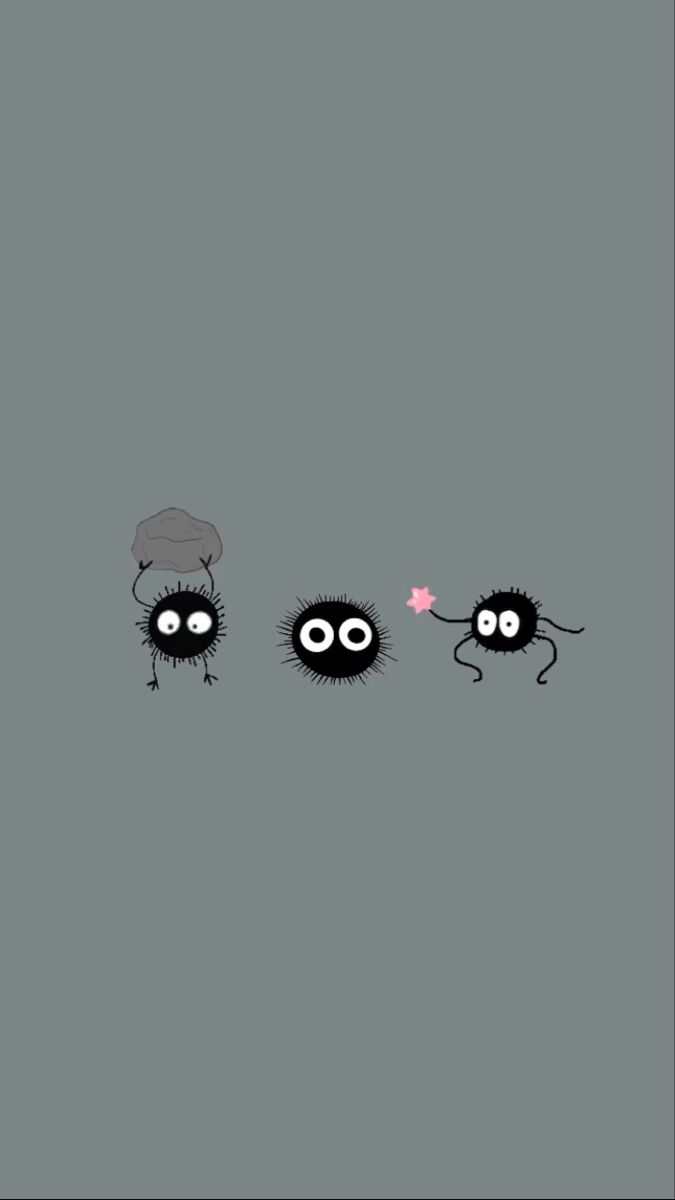 Soot Sprites / Susuwatari. Cute