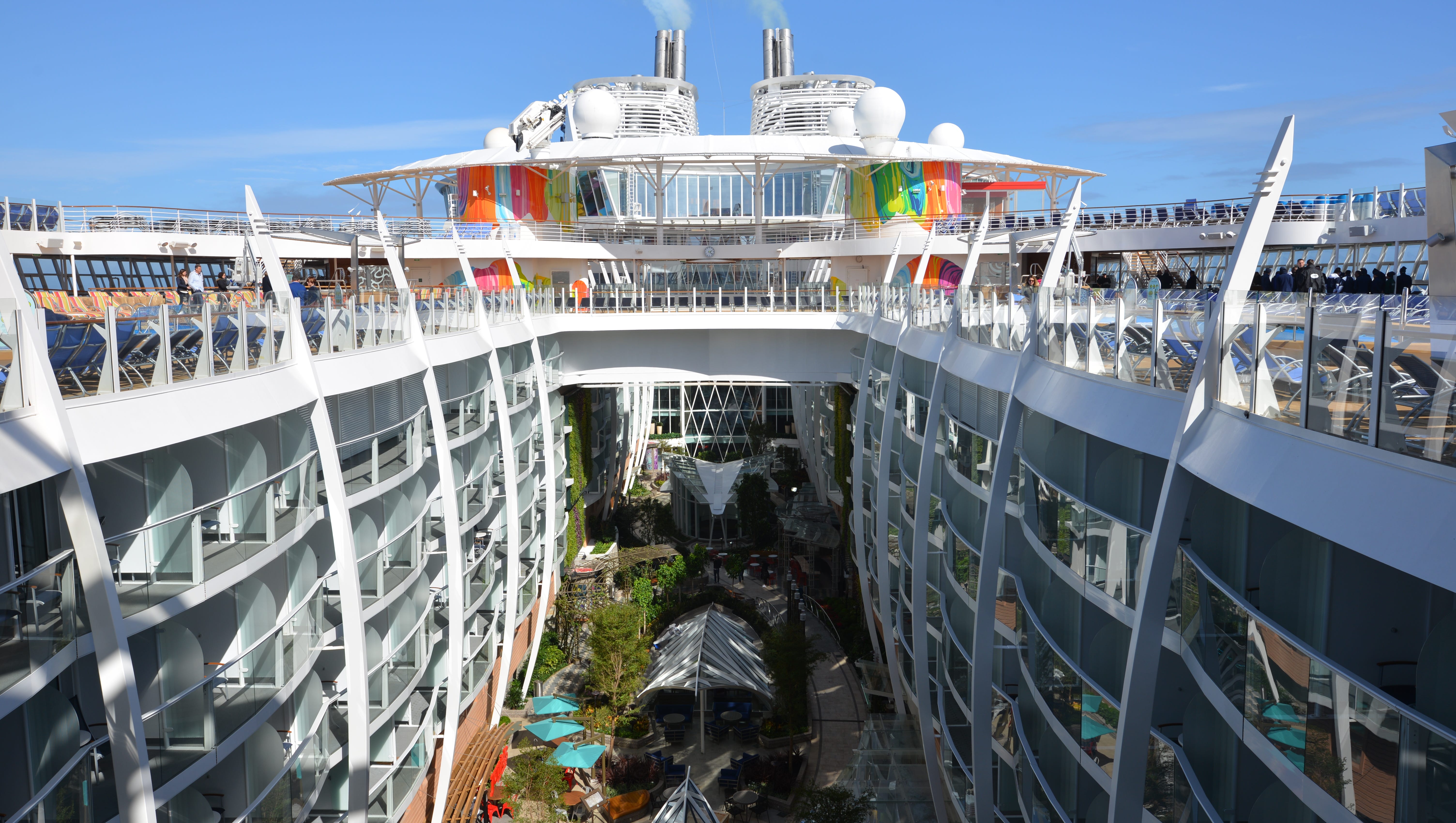 Royal Caribbean cruise ship in photo