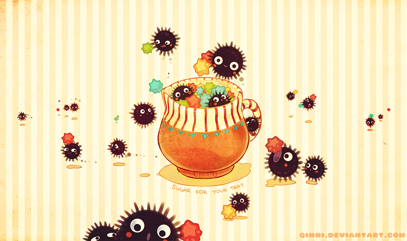 candy ghibli no humans qinni susuwatari