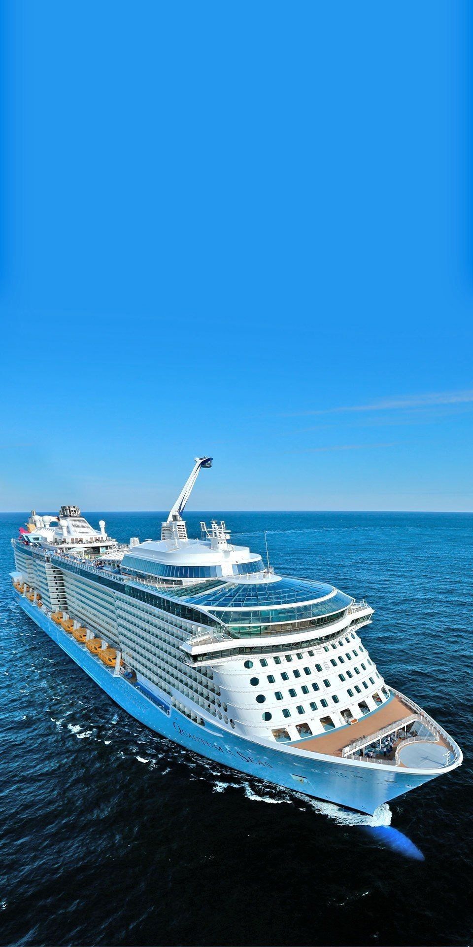 Royal Caribbean Cruise Ship in the Ocean