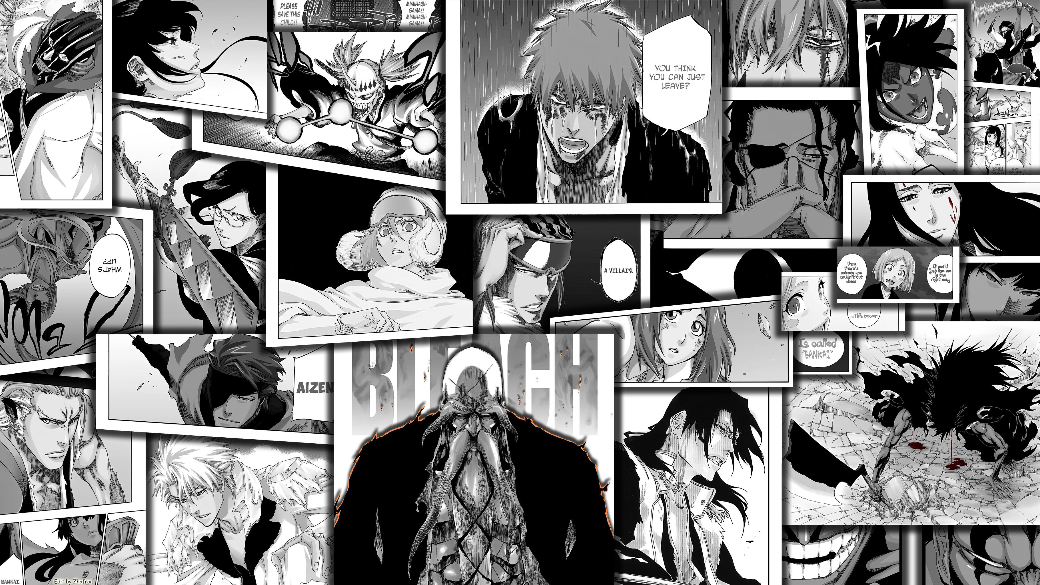 Bleach Manga 4k Wallpapers Wallpaper Cave