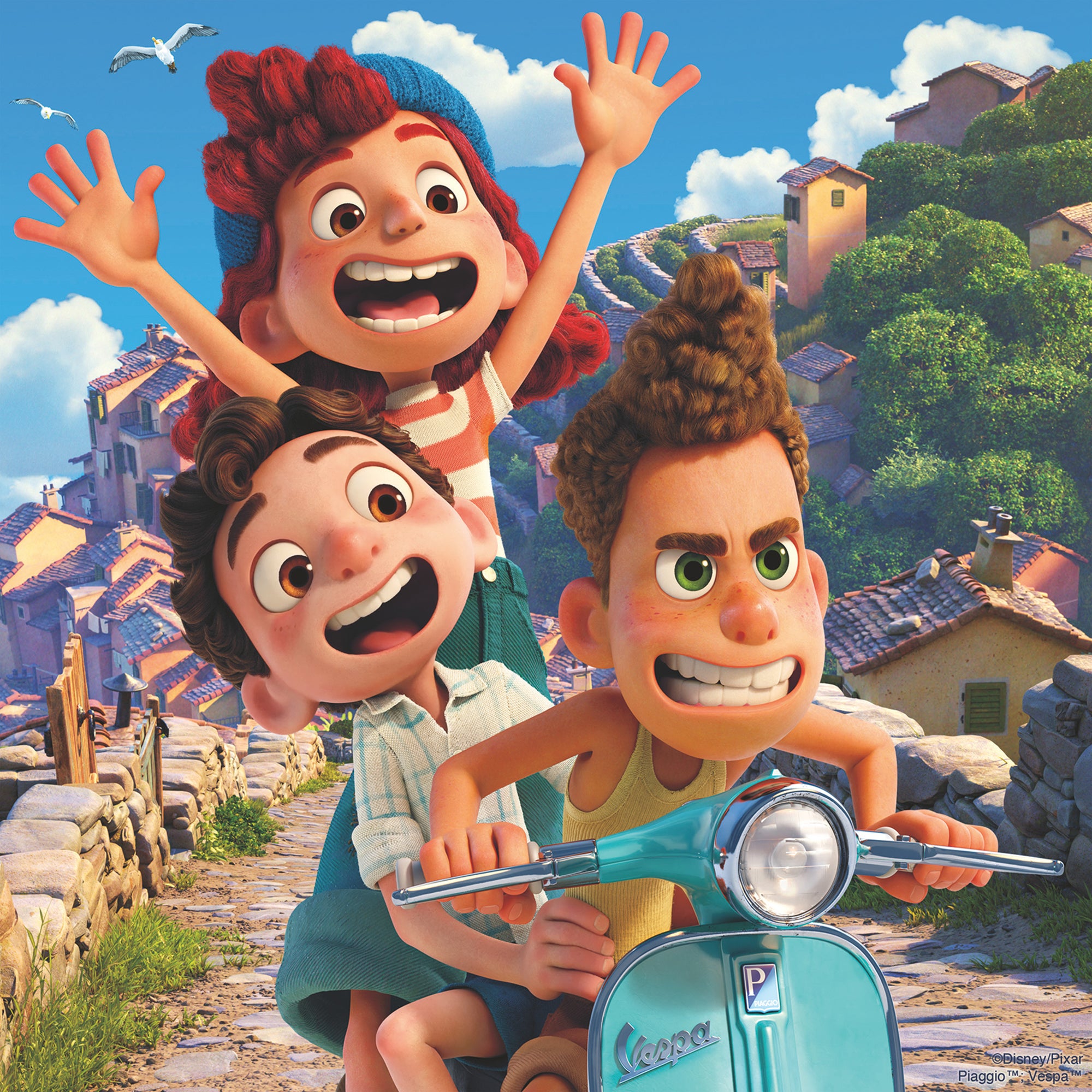 Disney Pixar Luca 3 Pack Puzzle Set