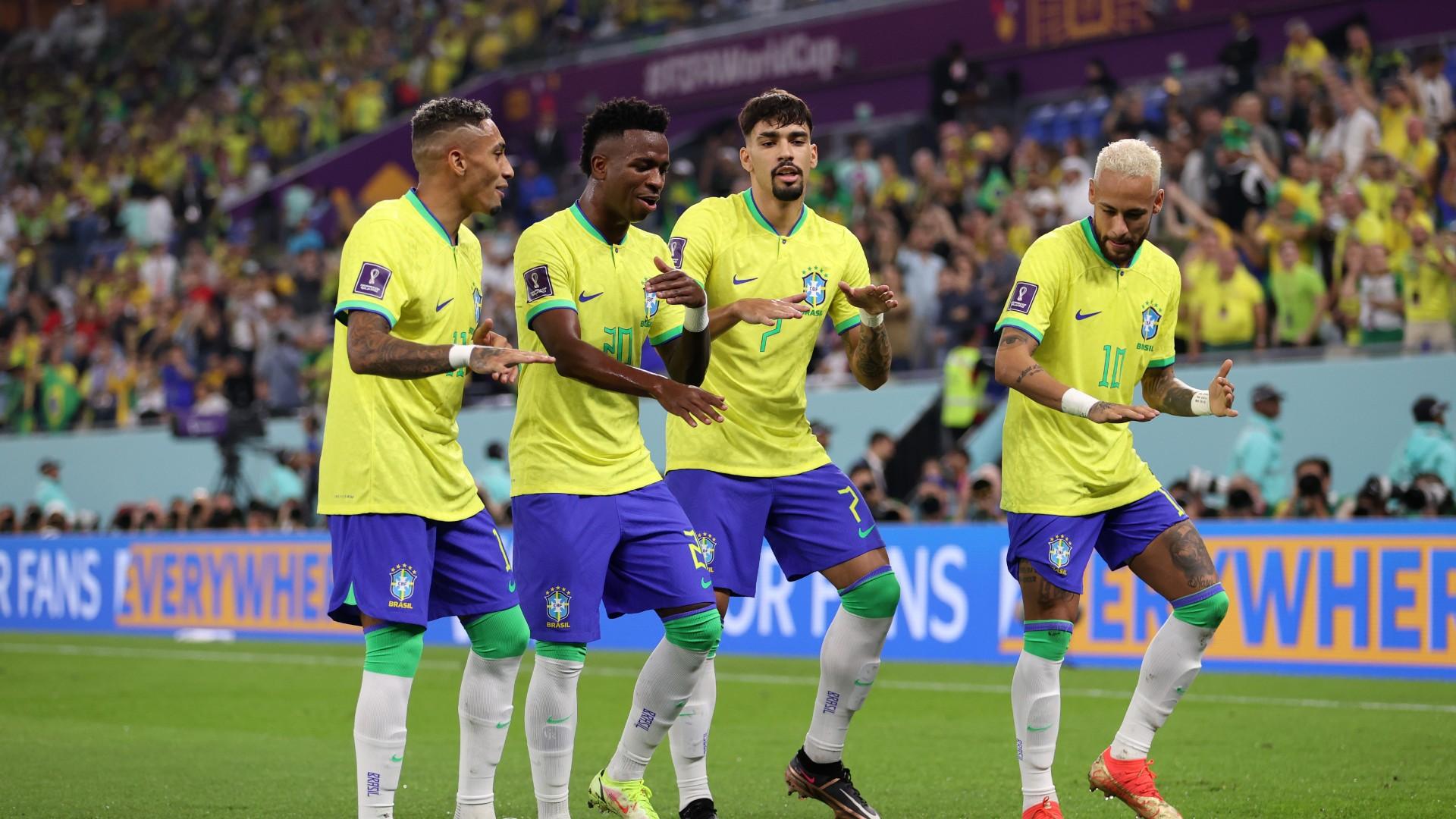 Brazil World Cup dancing show: Neymar
