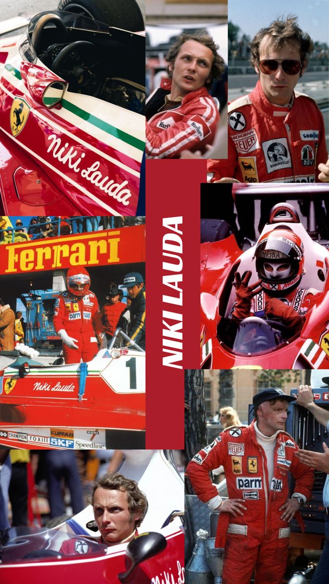 Niki Lauda. Fondo de pantalla de anime