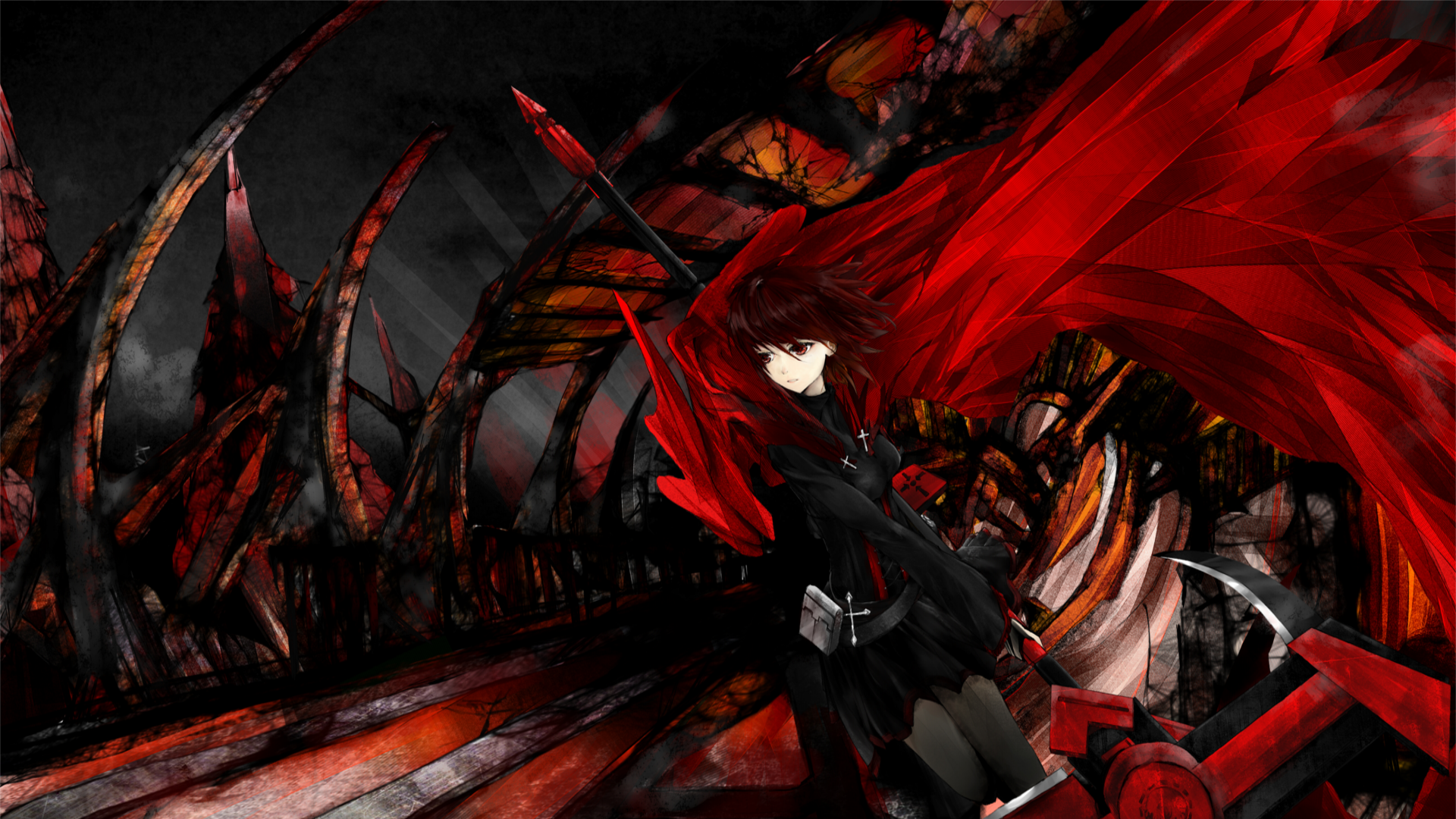 Striking RWBY Anime HD Wallpaper
