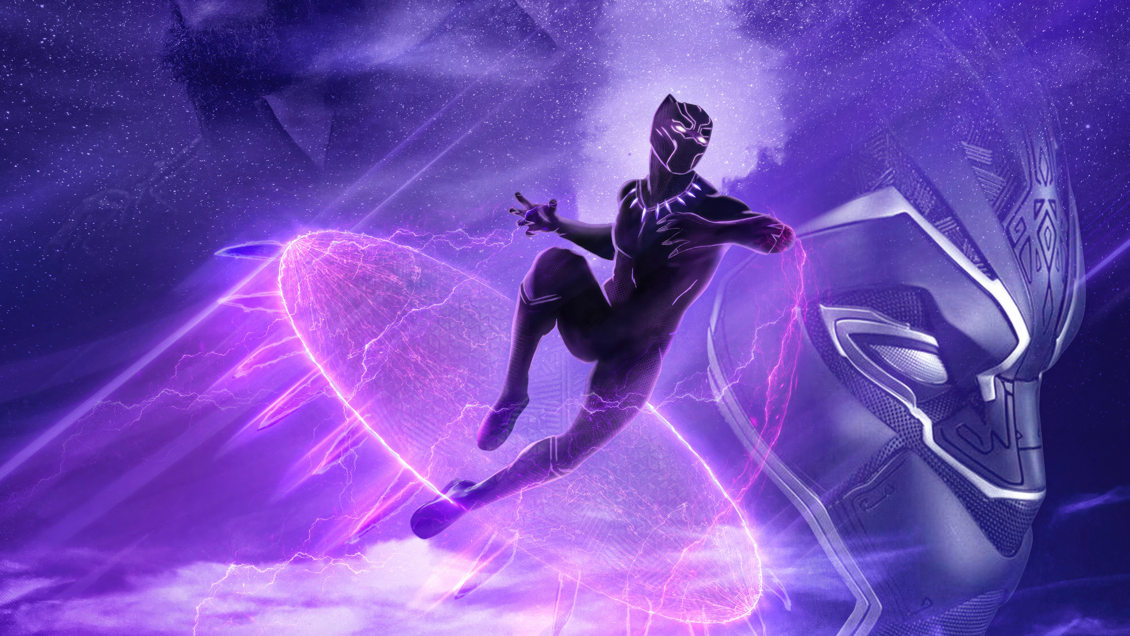 Black Panther T Challa 4k Wallpaper, HD