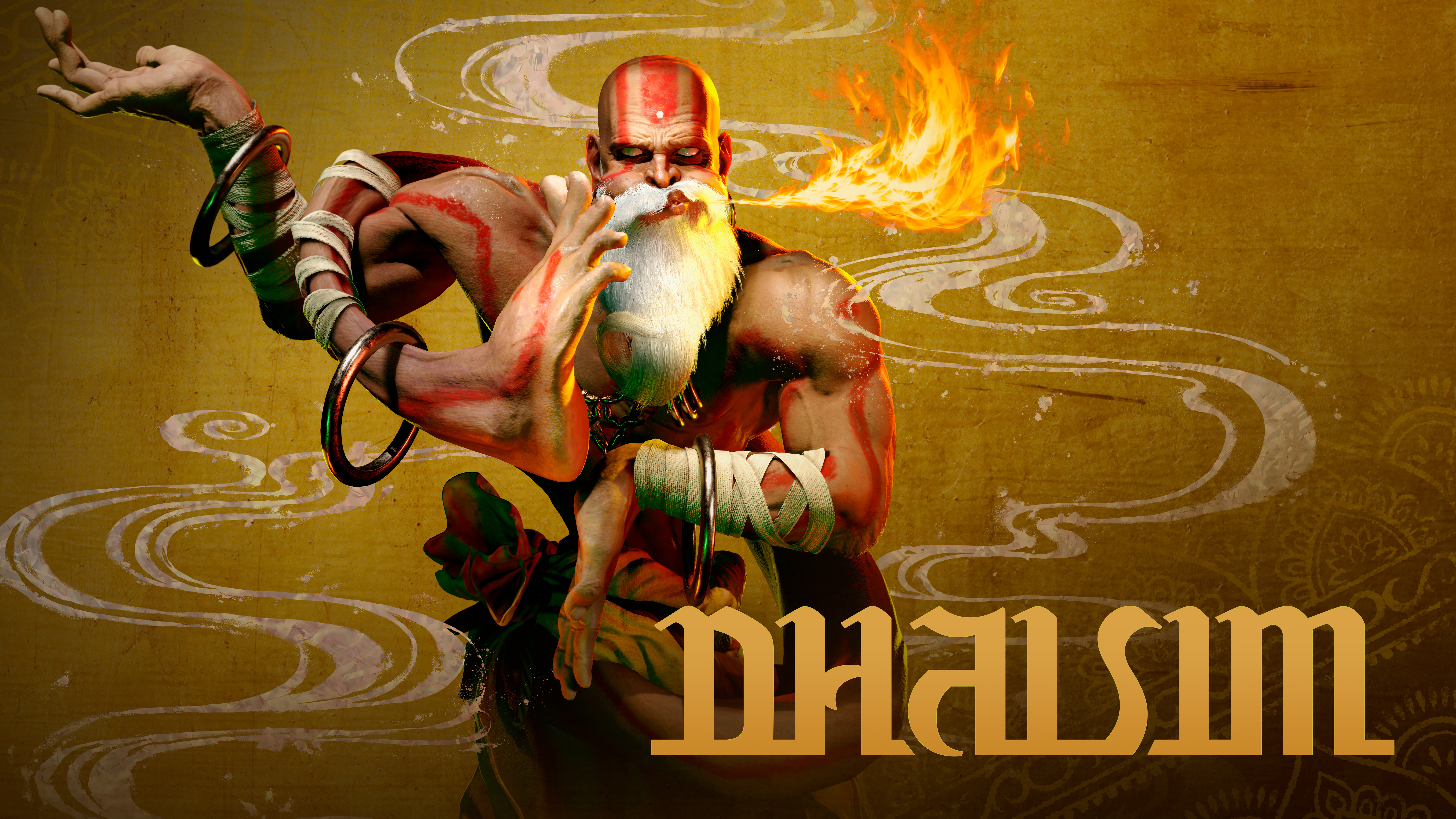 Dhalsim Wallpaper 4K, Street Fighter 6