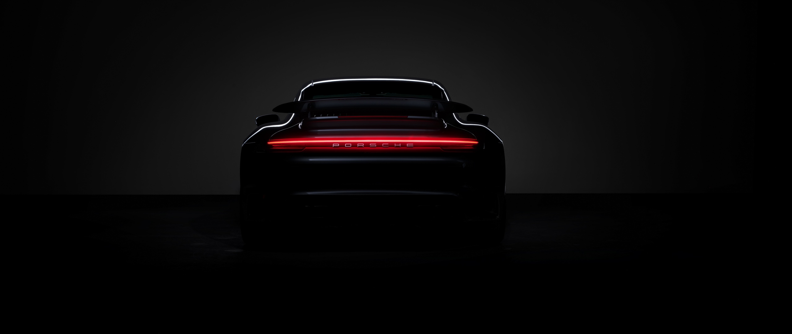 Porsche 911 Turbo S Wallpaper 4K, Black