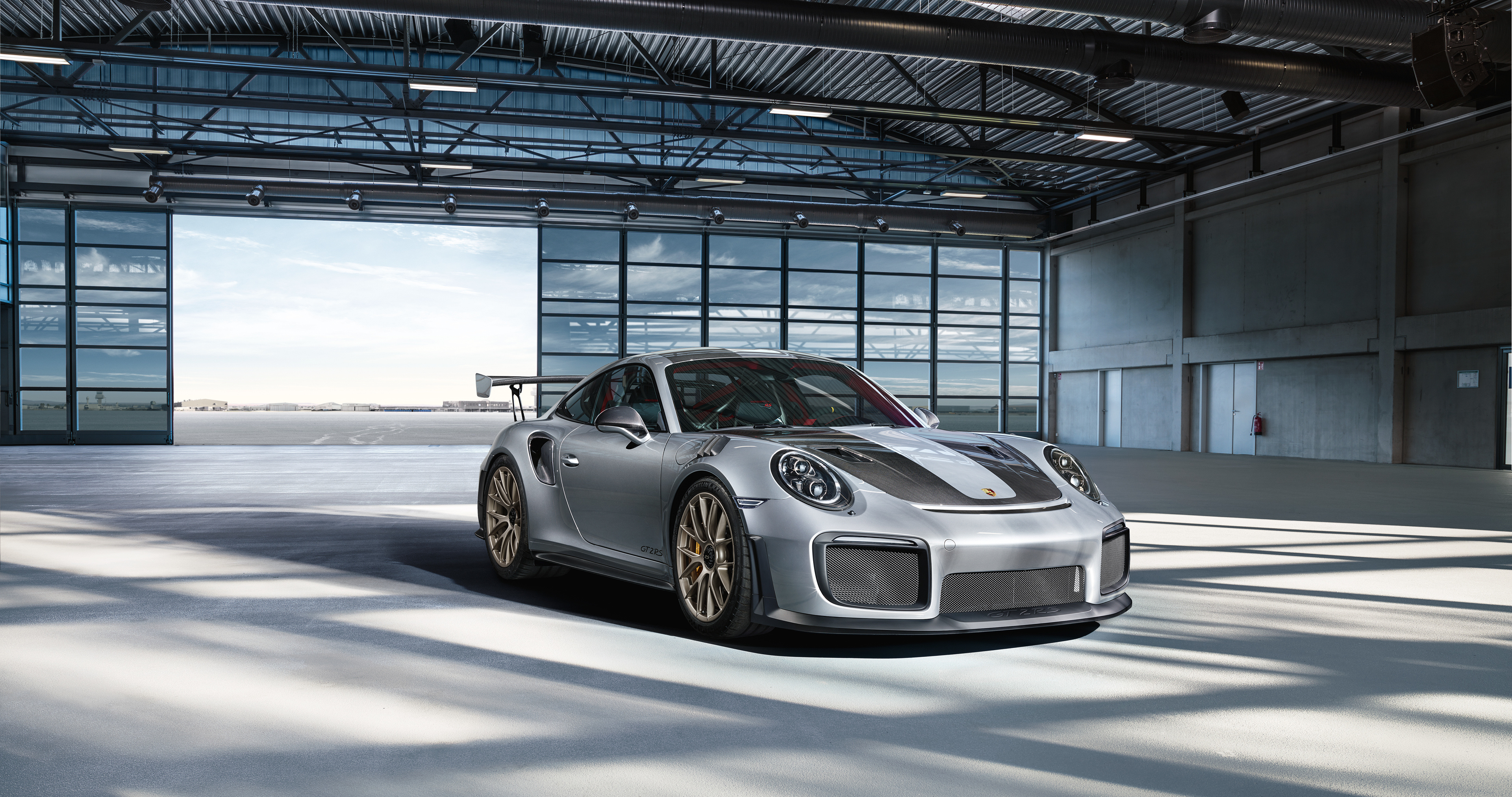 Wallpaper Porsche 911 gt2 rs Silver