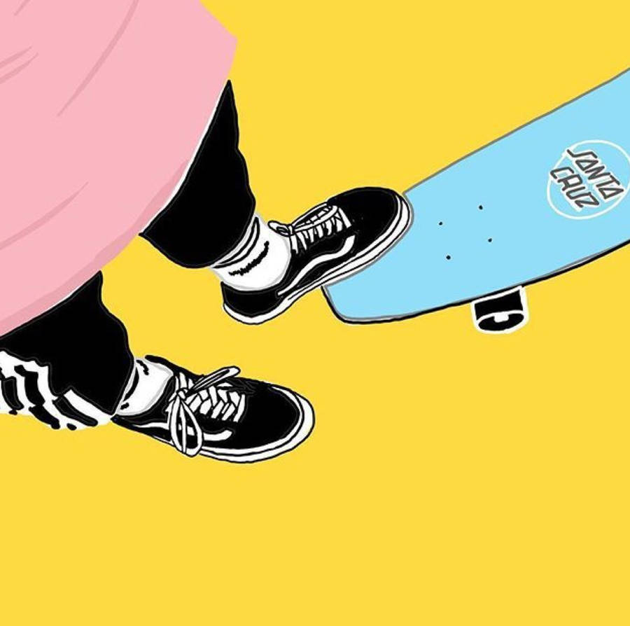 Aesthetic Skateboard Wallpaper