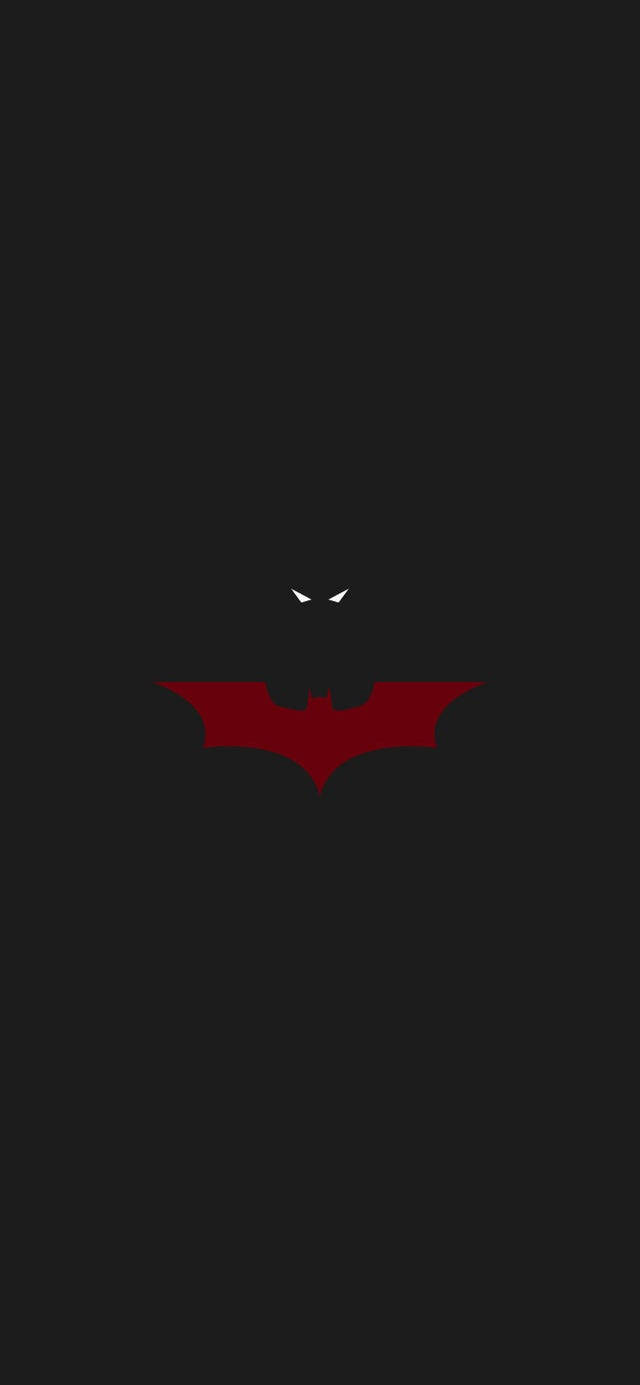 Batman iPhone Red Bat Wallpaper