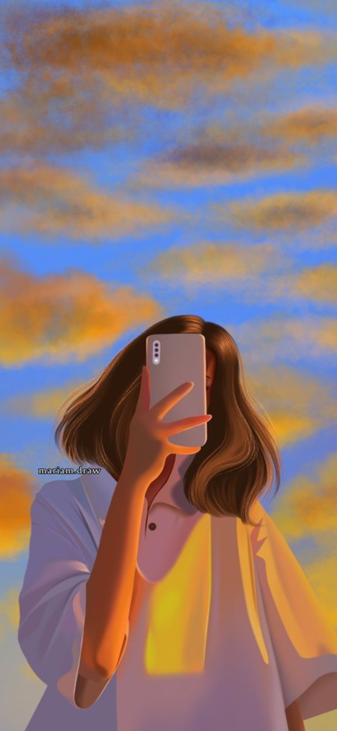 Best Cute Cartoon Girl iPhone