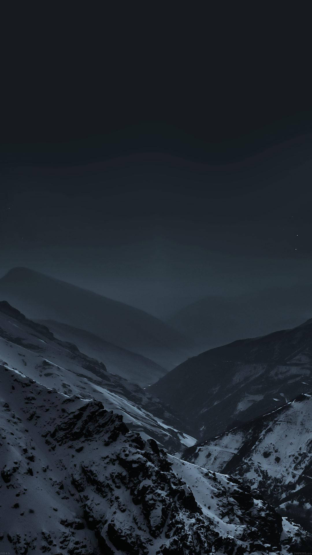 Download Dark Mountain Range iPhone 6s