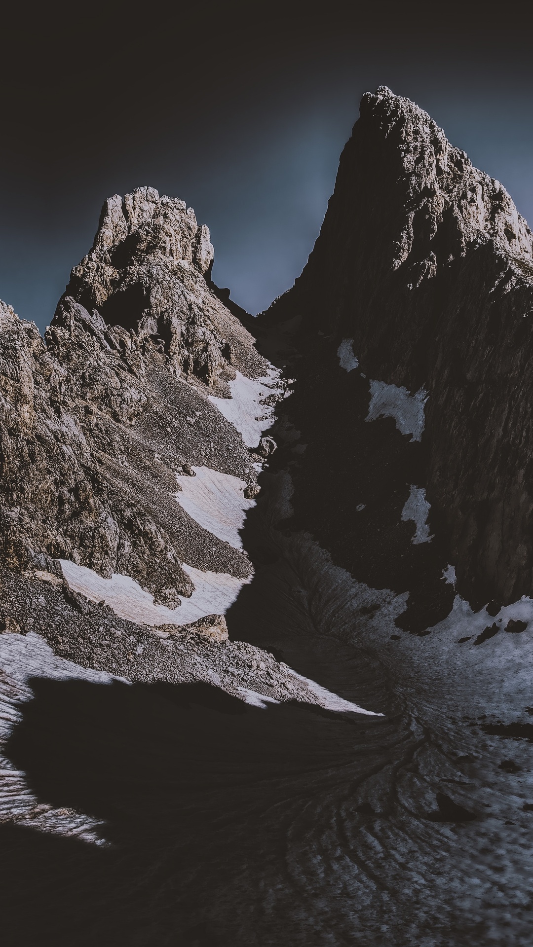 Dark Mountains Covered