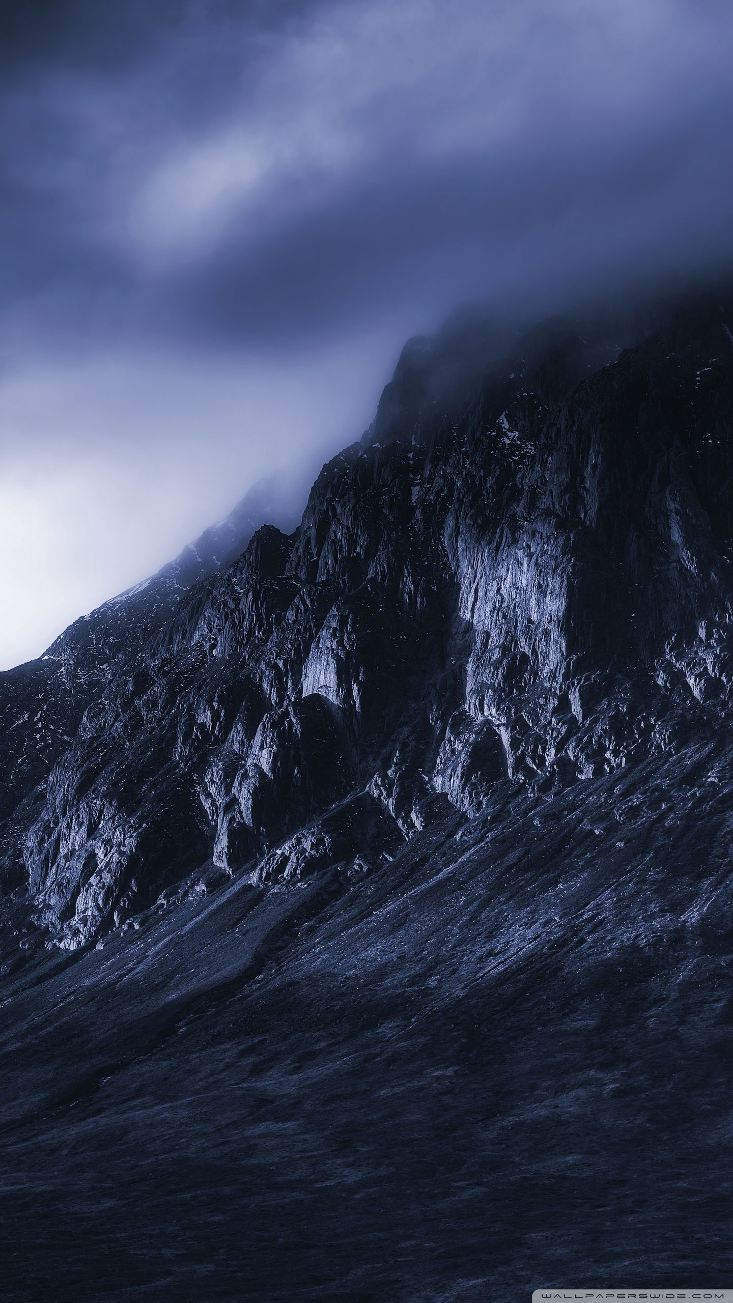 Dark Mountain iPhone Wallpaper