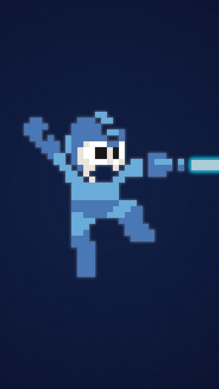 Mega Man iPhone Wallpaper