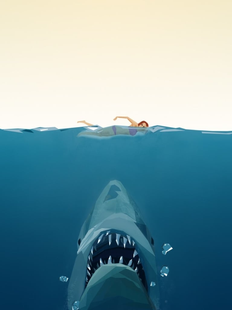 Jaws iPhone Wallpapers - Wallpaper Cave