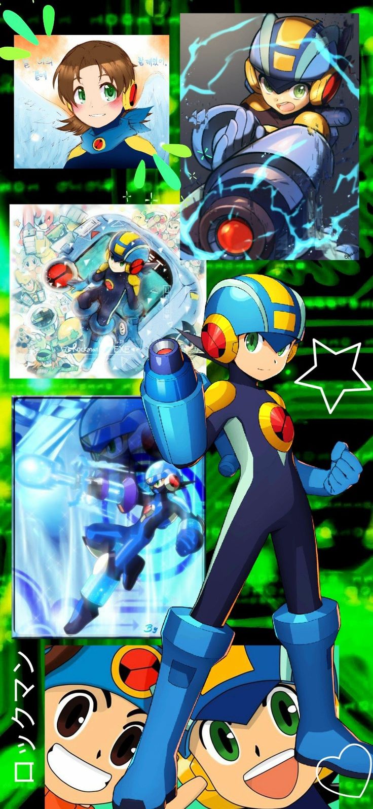 Rockman exe wallpaper. Mega man, Mega