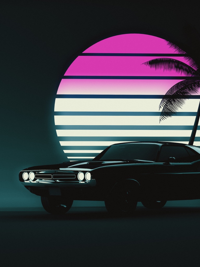 Muscle car Wallpaper 4K, Retro, Vintage