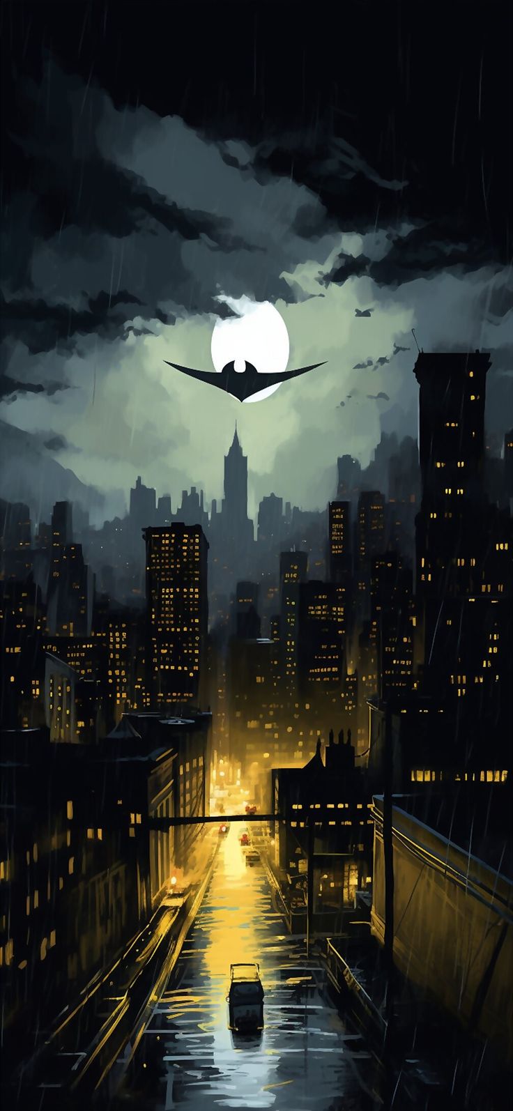 Gotham City. Dc comics wallpaper