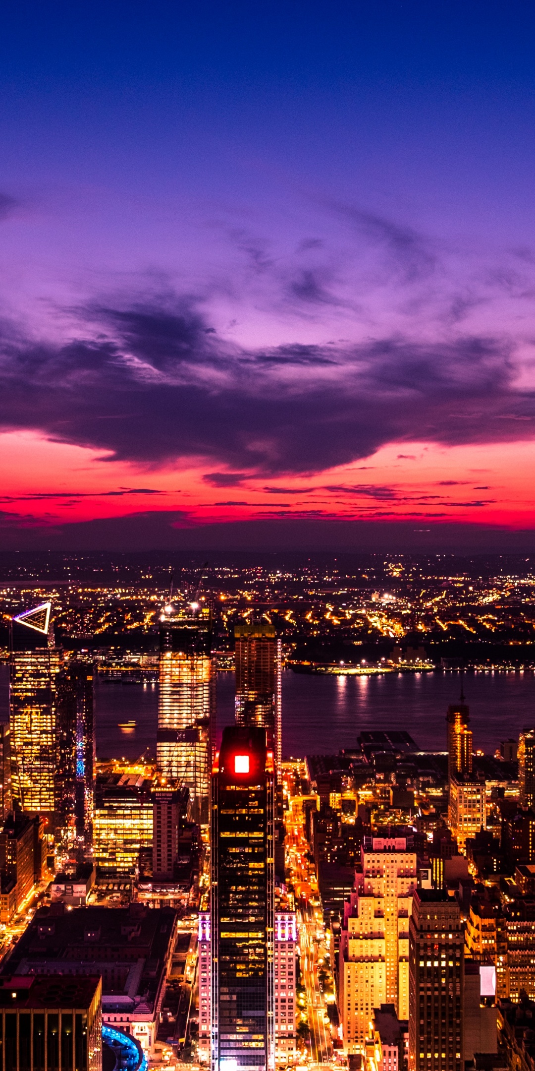 Wallpaper 4K, Twilight, Sunset, Cityscape