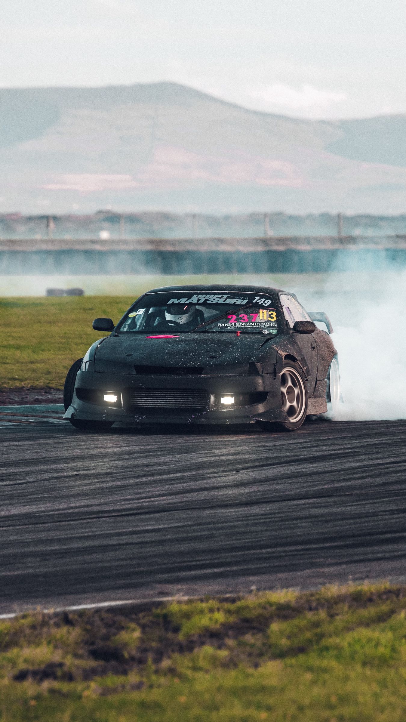 Download wallpaper 1350x2400 car, drift