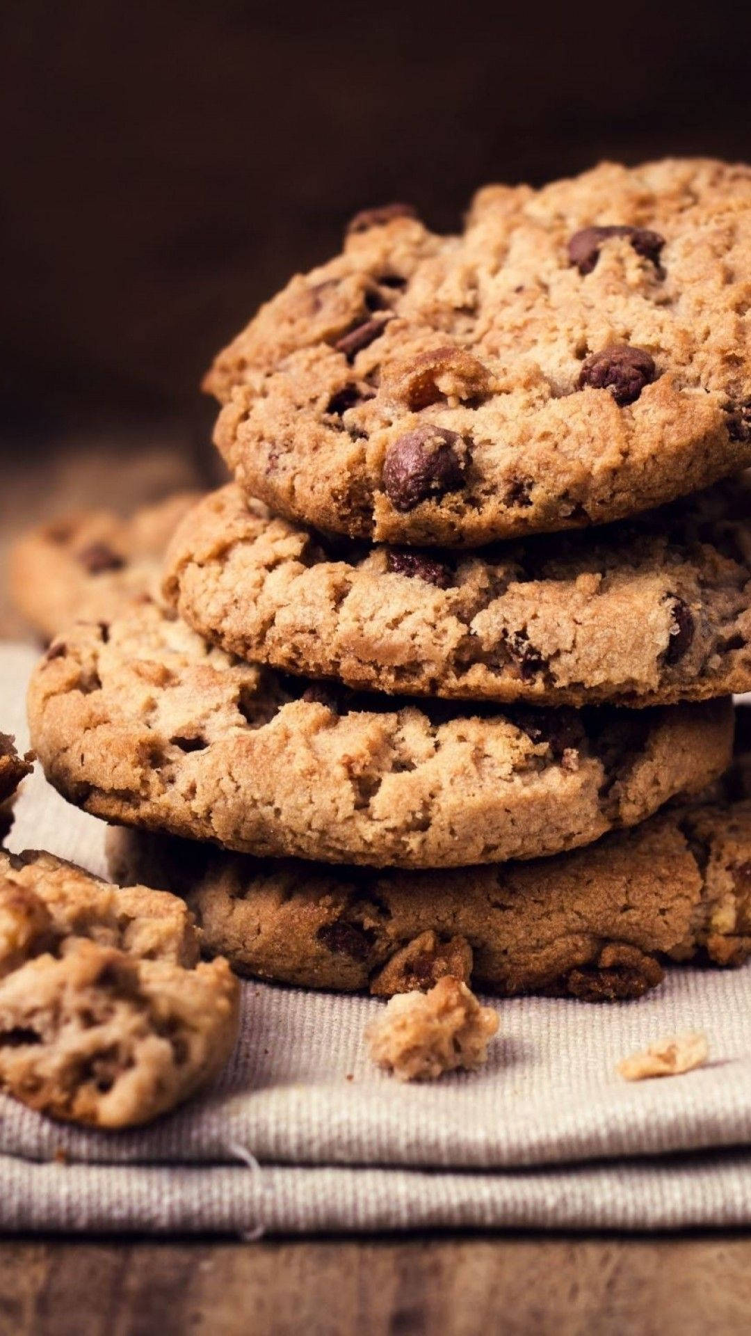 Download Chocolate Chip Brown Cookie