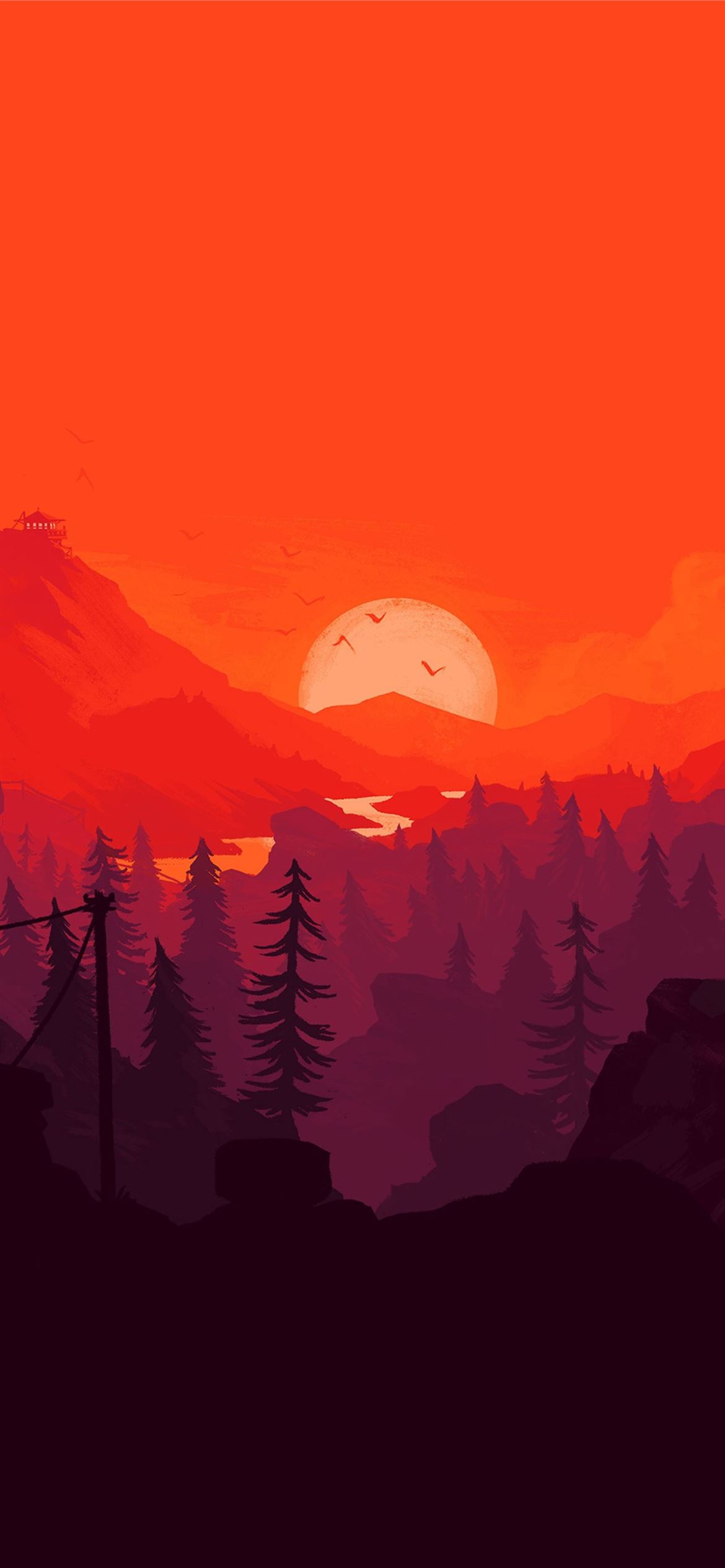 4k minimalist 246 iPhone Wallpaper