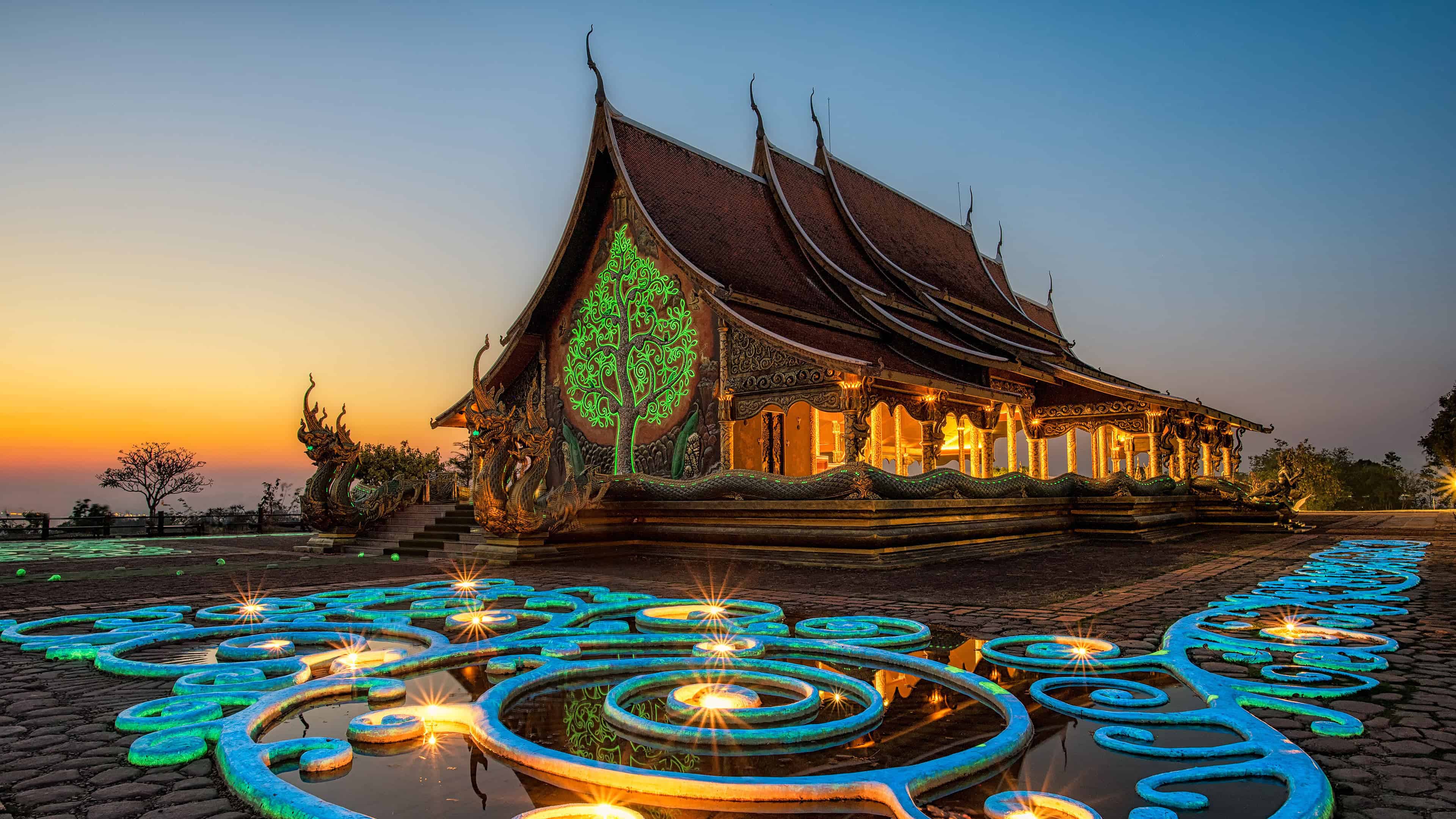 Buddhist Temple in Thailand