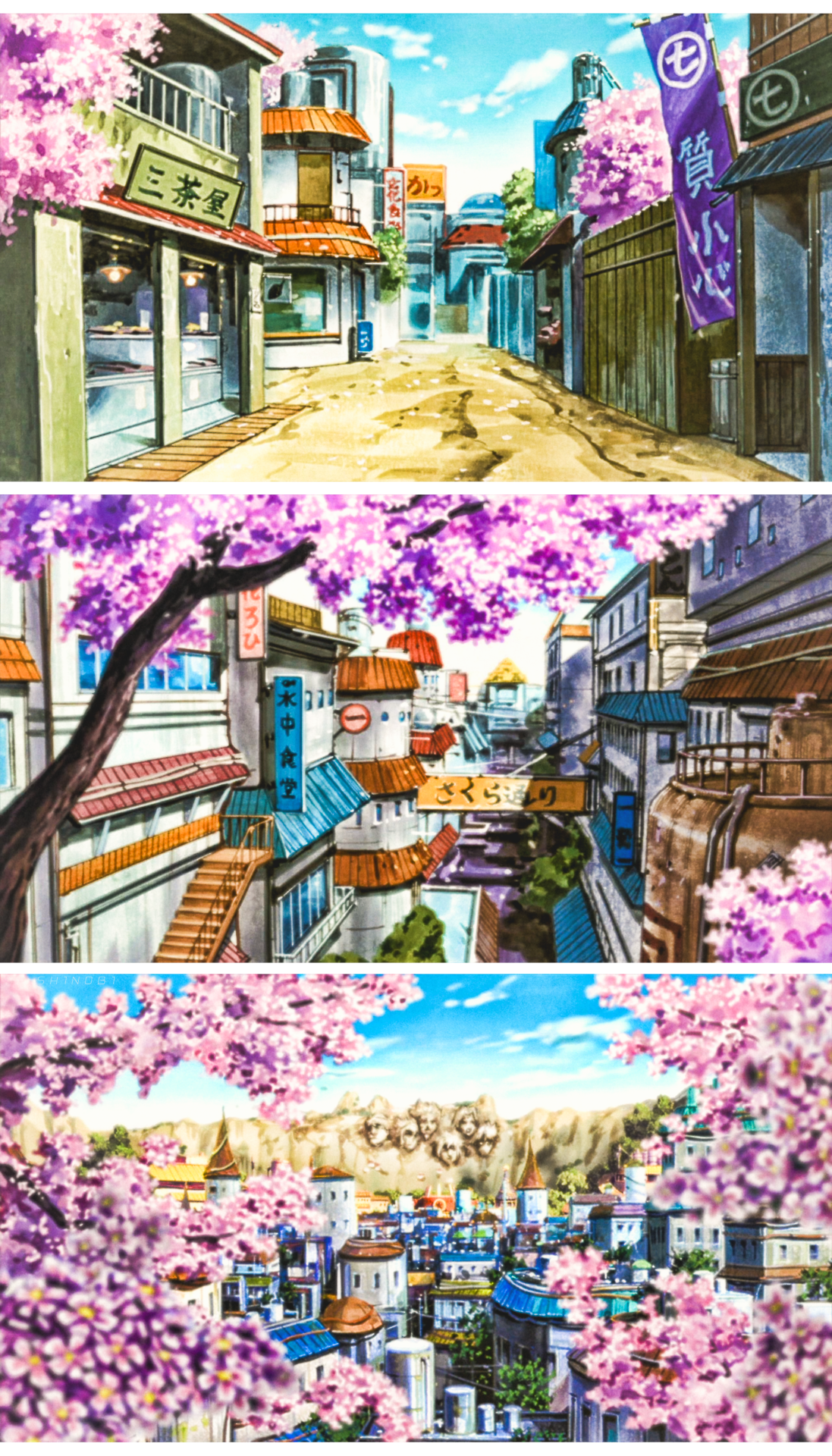 Konohagakure village wallpaper