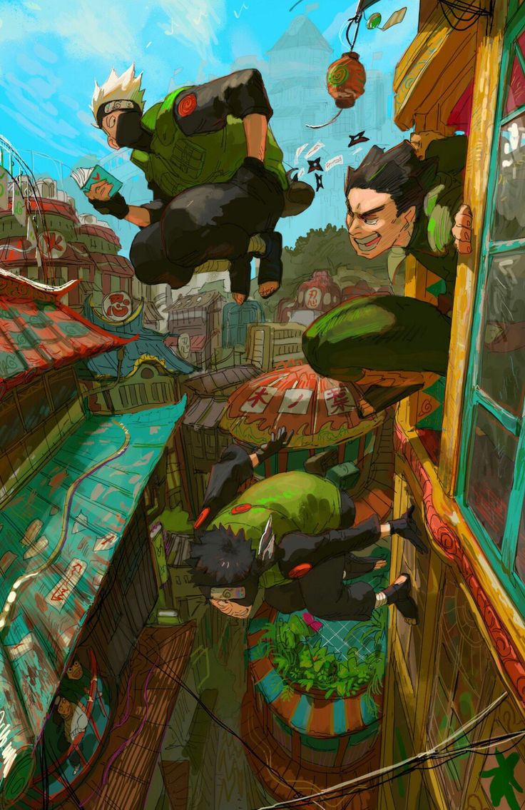 Konohagakure village wallpaper