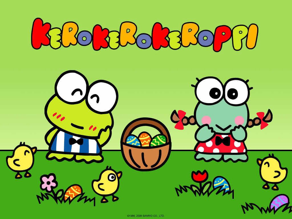 Keroppi wallpaper, Sanrio wallpaper