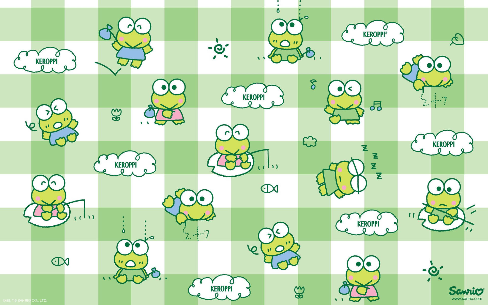Keroppi Wallpaper