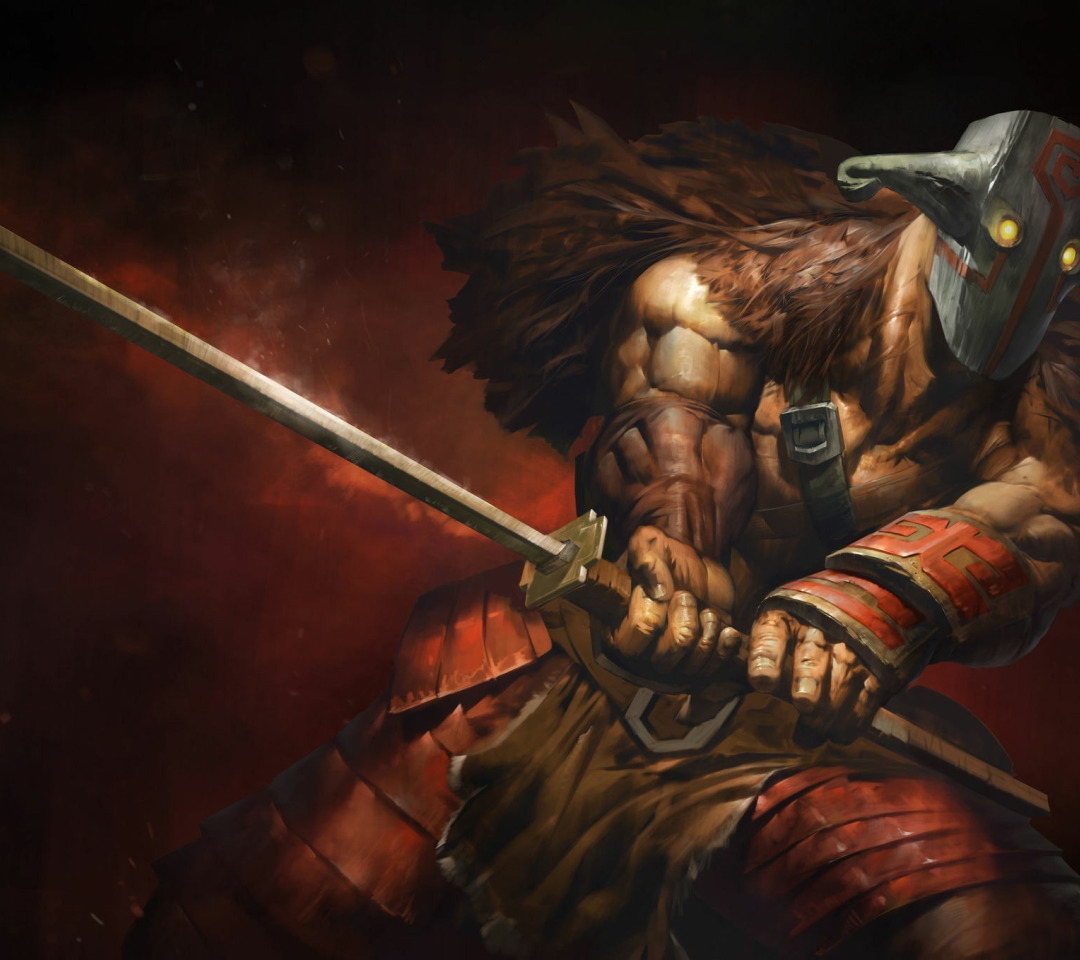 wallpaper sword, warrior, mask, art