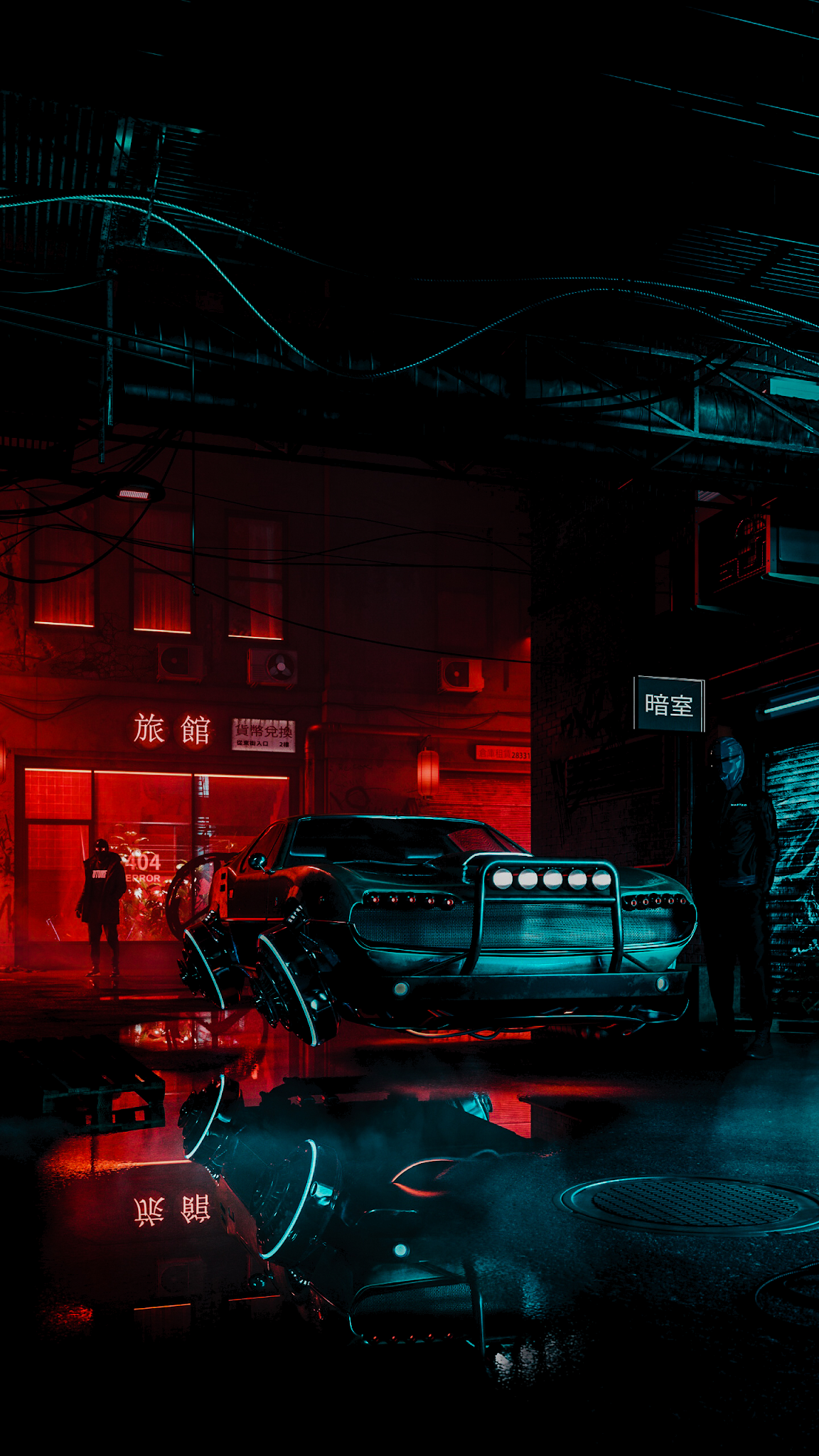 CYBERPUNK AMOLED WALLPAPER