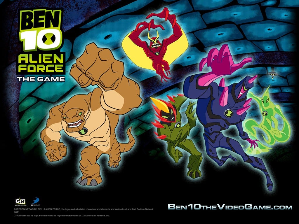 Ben 10: Alien Force Wallpaper 1024 x