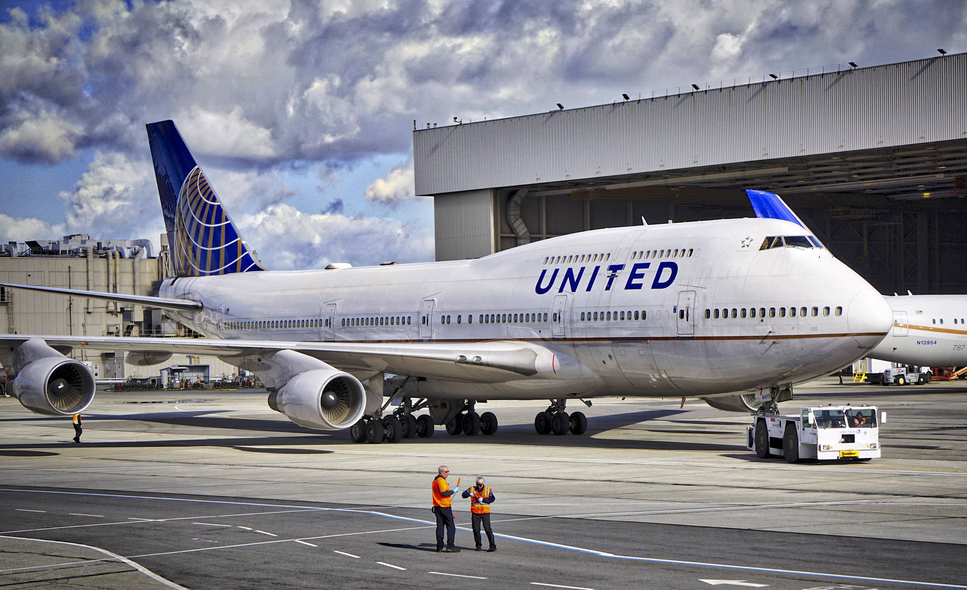 Download United Airlines Plane On