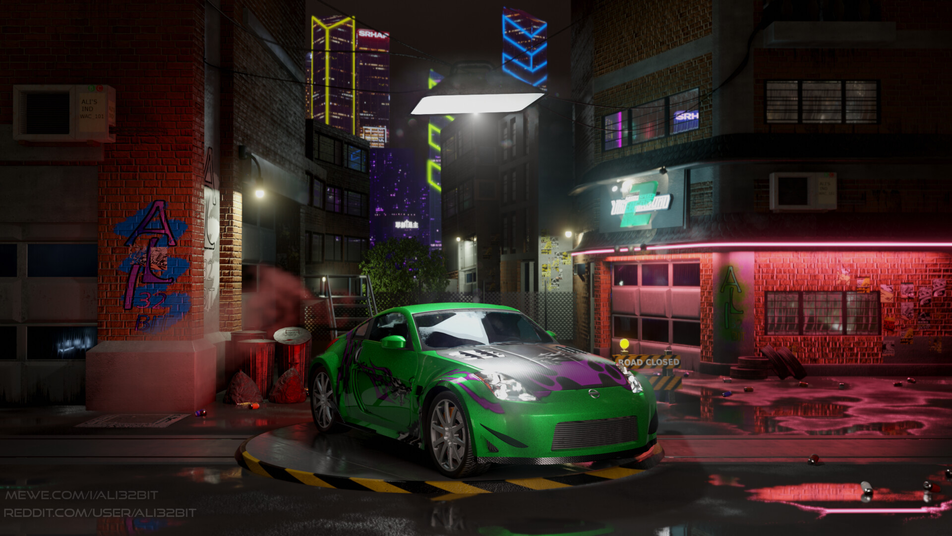 need for speed underground 2 menu scene