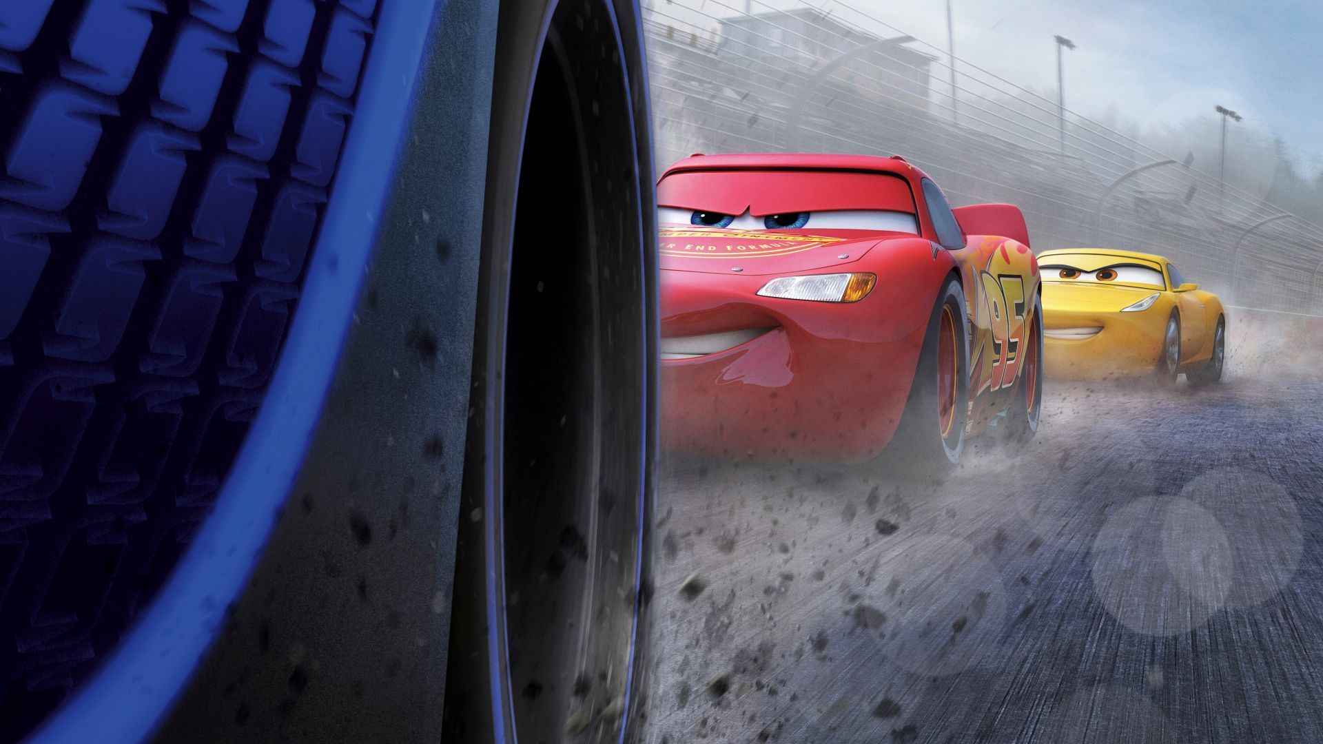 Desktop Wallpaper Cars 3, Movie, Race