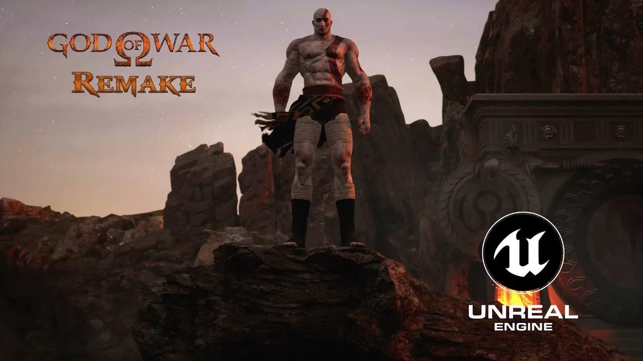 god of war 1 remake (fanmade), r