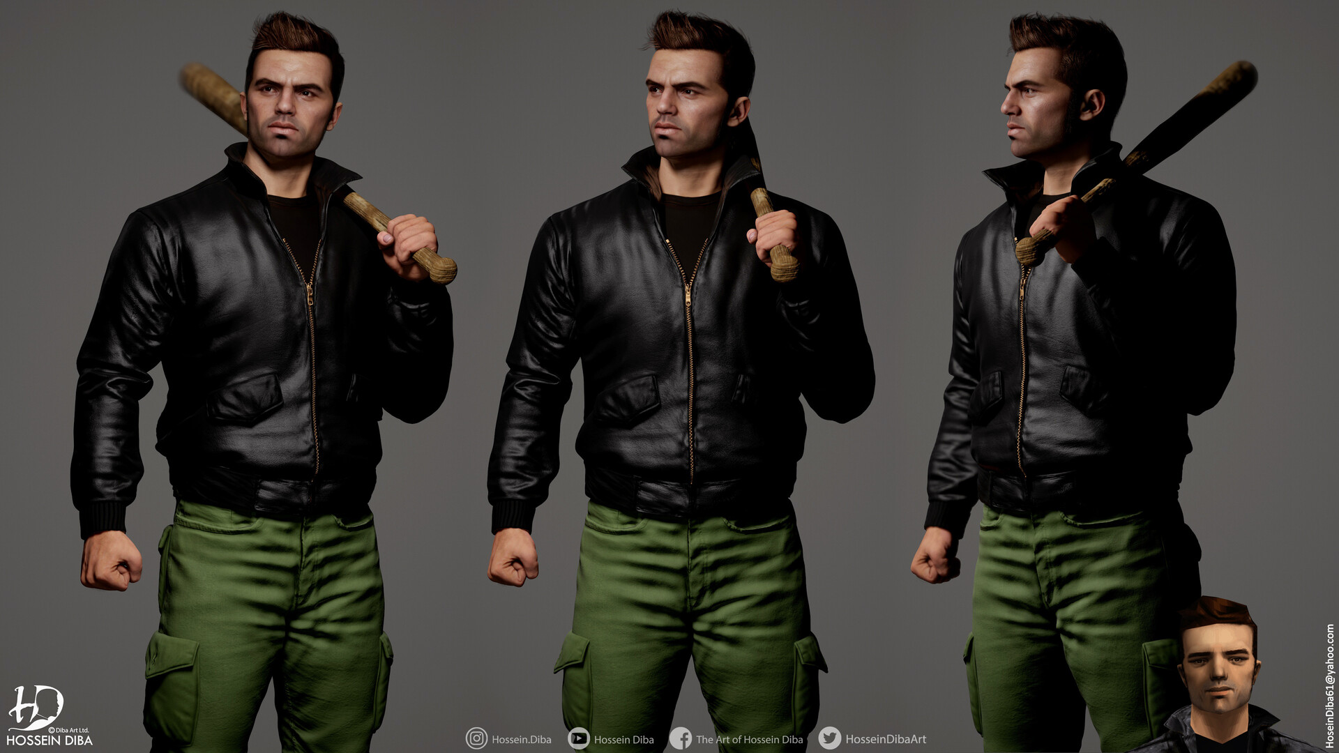 3D Model of Claude (Real Time)