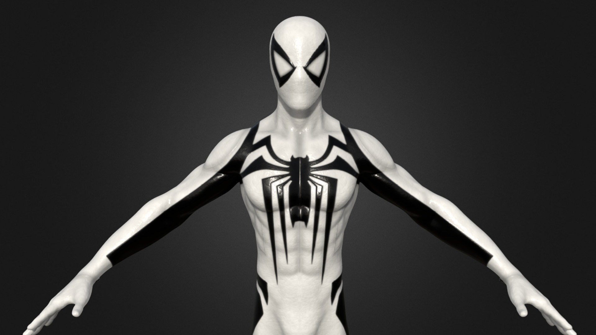 Spider Man Anti Venom Suit