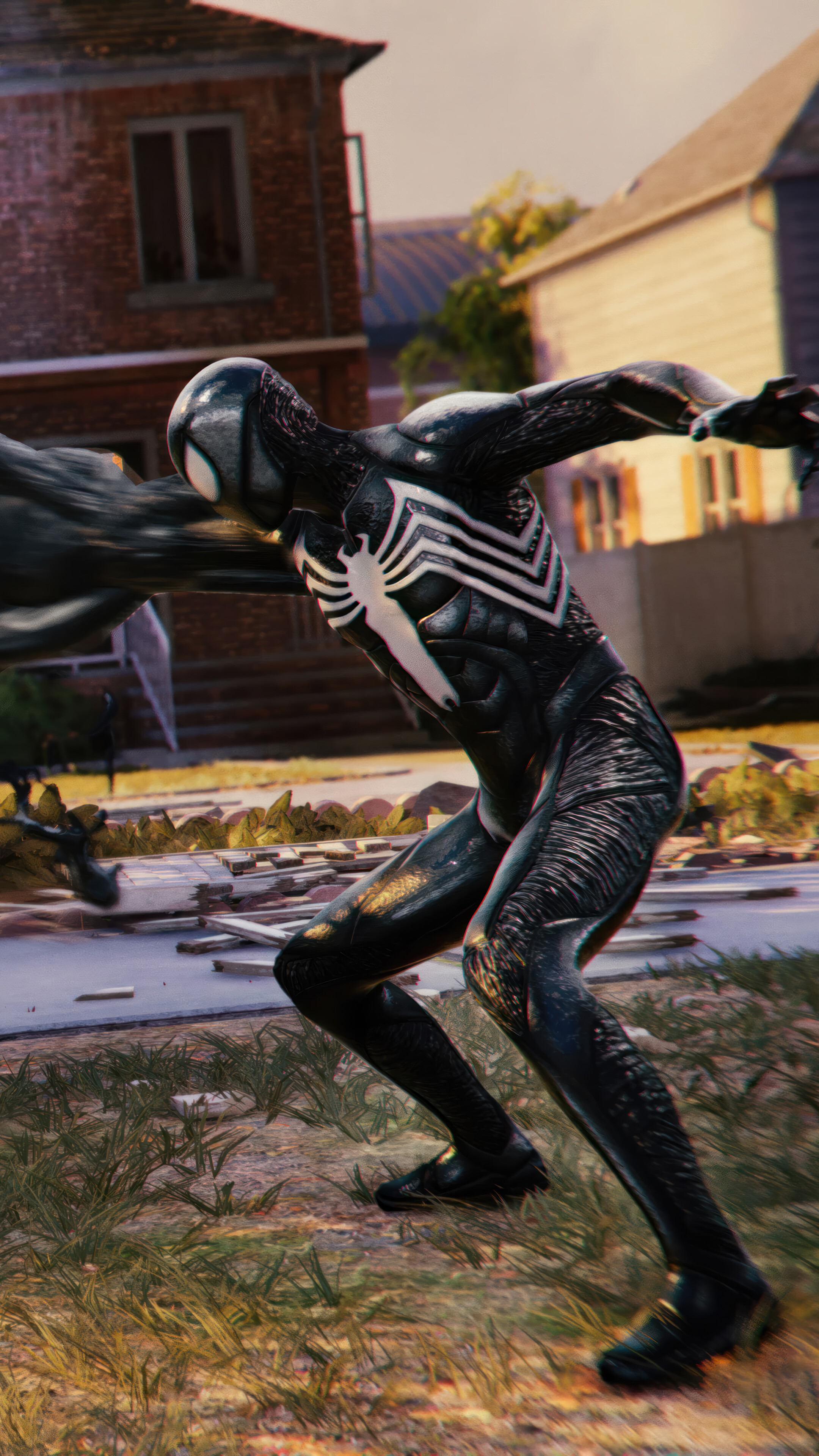 Venom Suit 4K Wallpaper iPhone HD