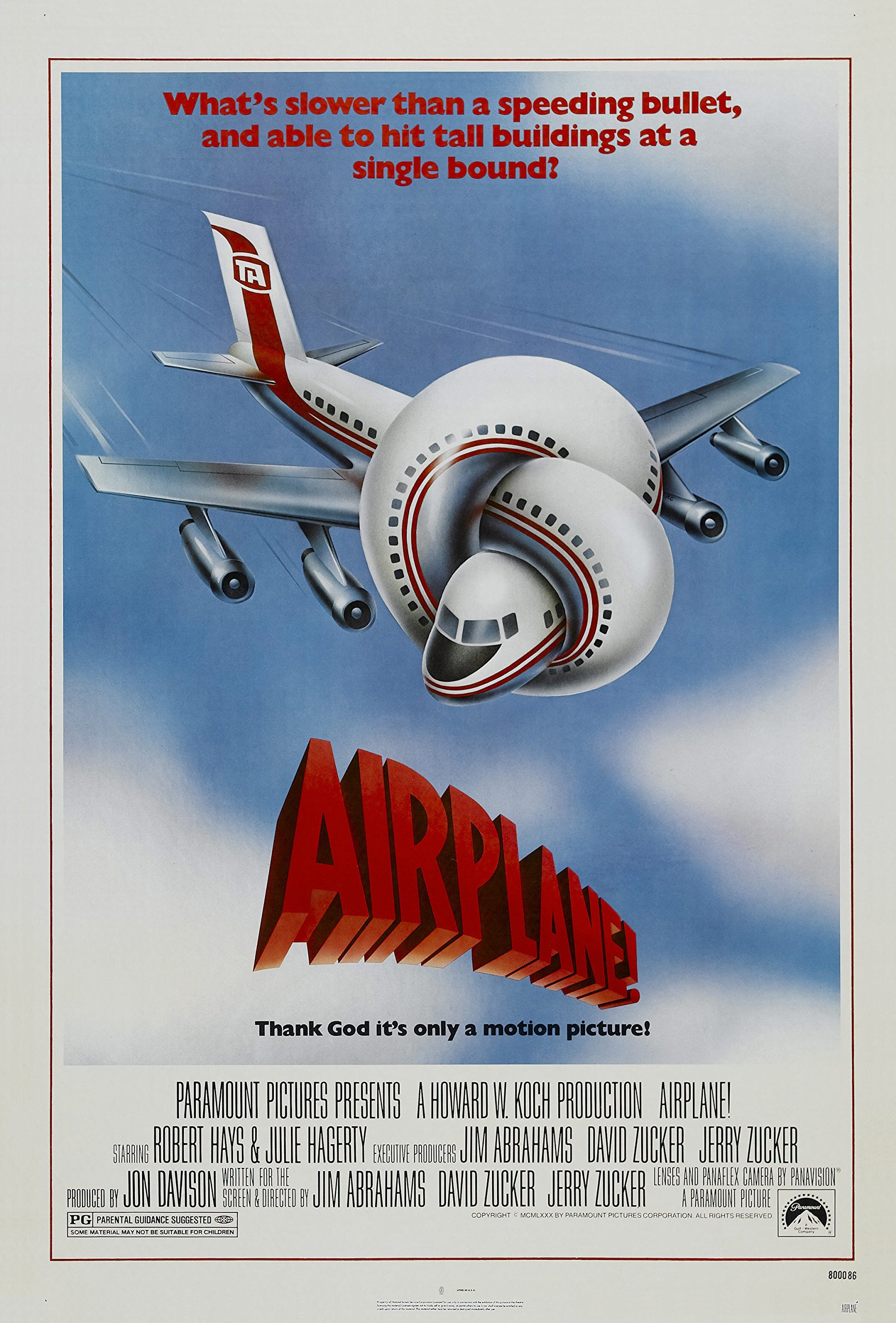 Airplane! Movie Poster 24x36