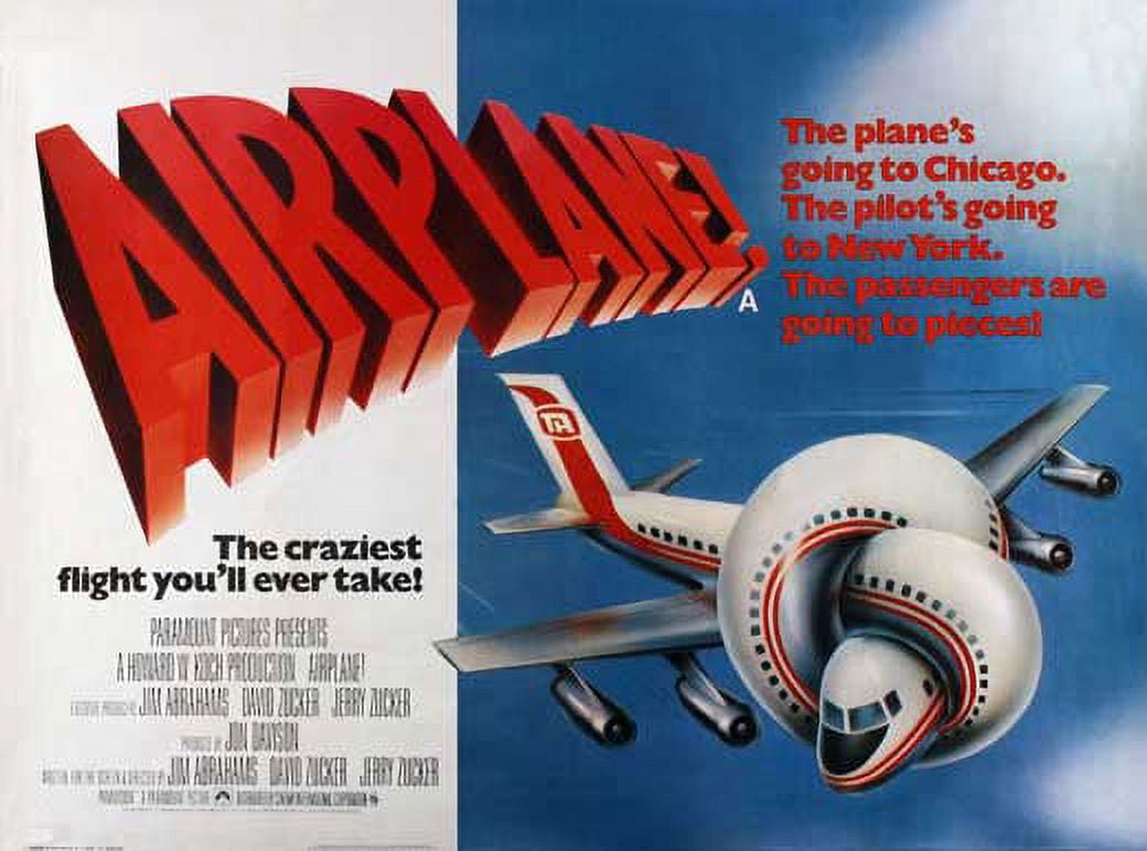 Airplane! POSTER (Style B)