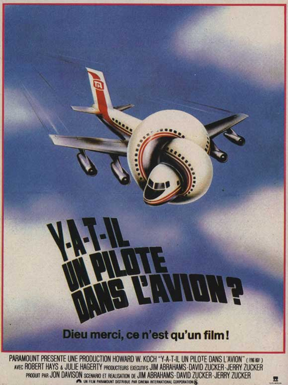 Airplane! Movie Poster Print 11 x 17