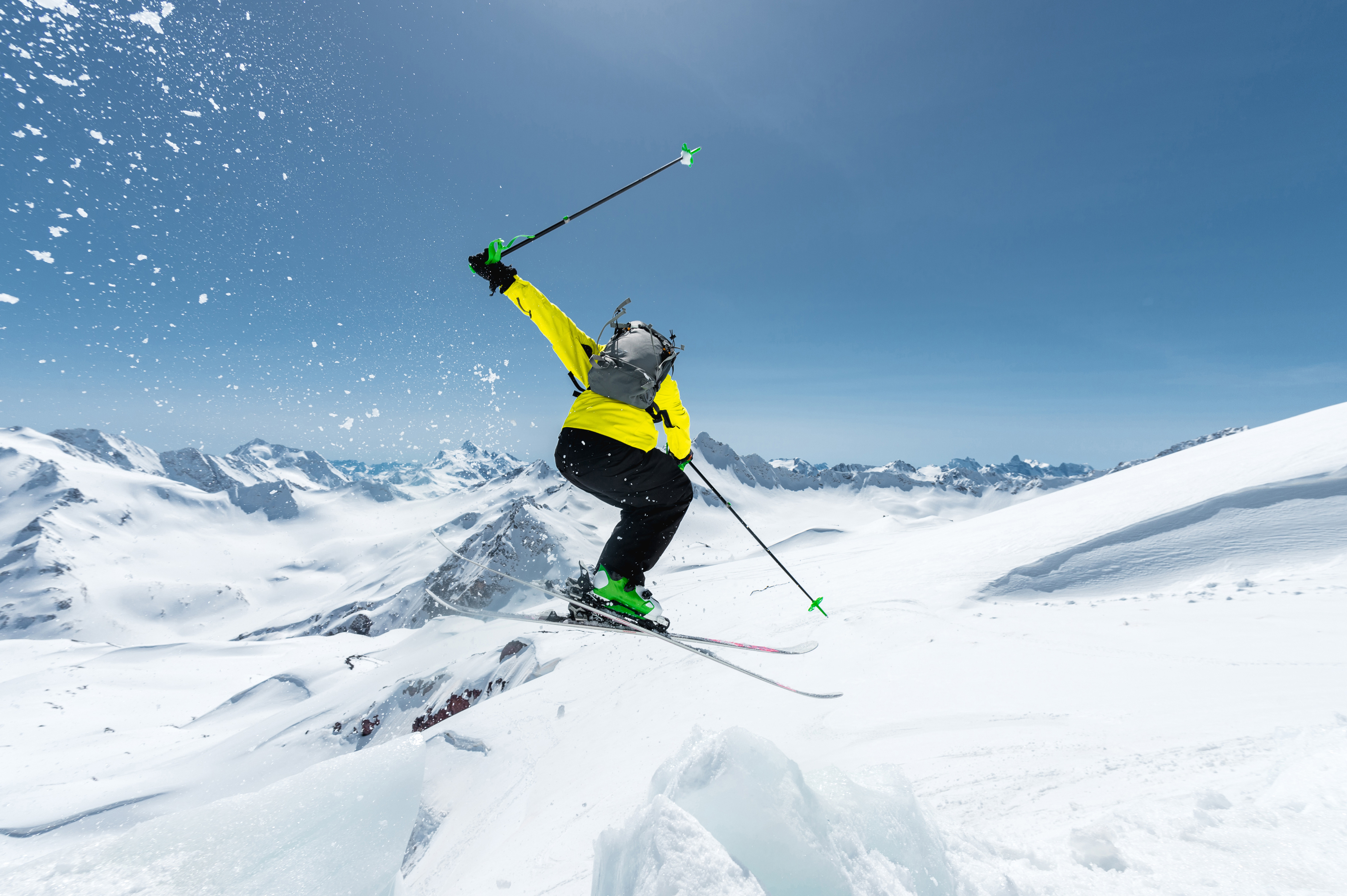 Sports Skiing 4k Ultra HD Wallpaper