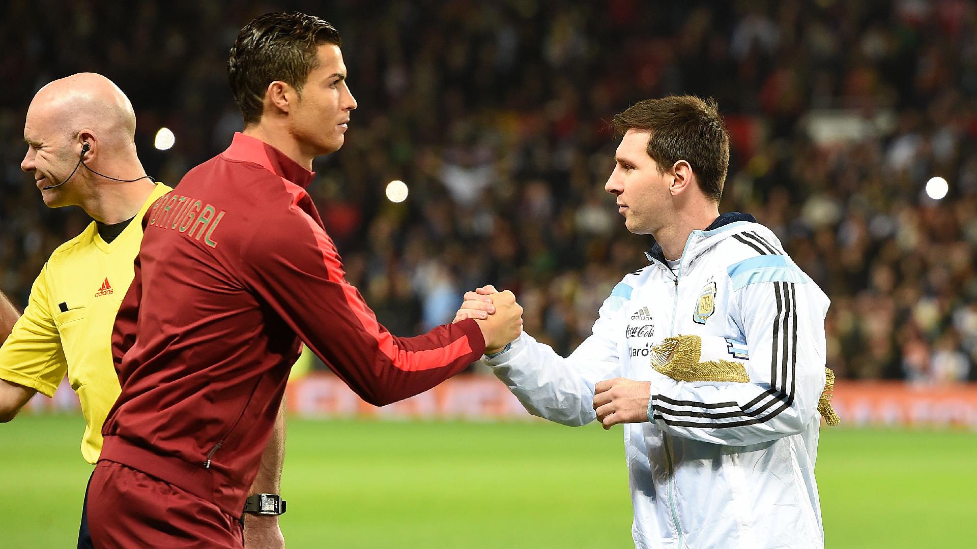 Lionel Messi and Cristiano Ronaldo set