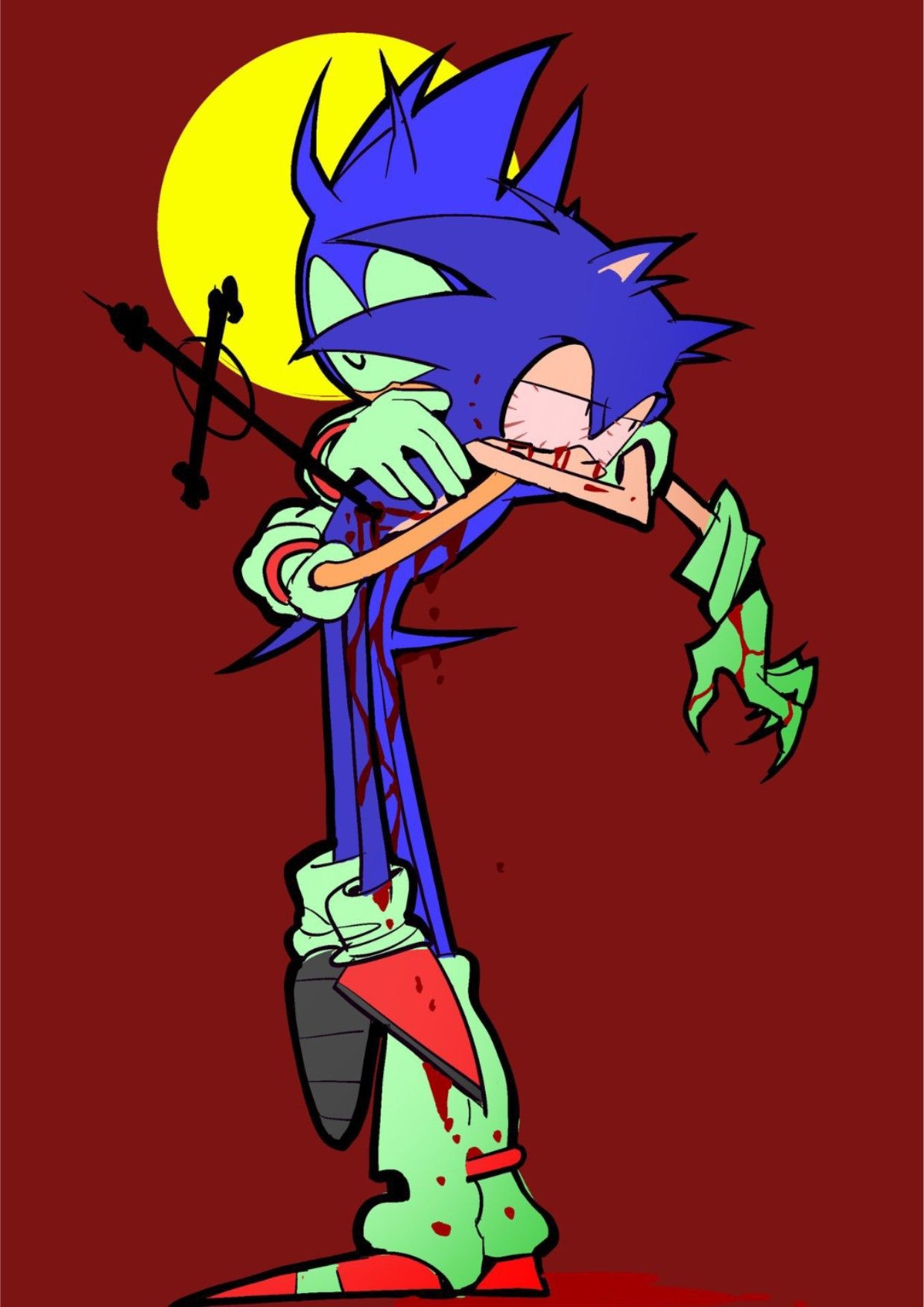 Sonic fan art, Doodle art designs