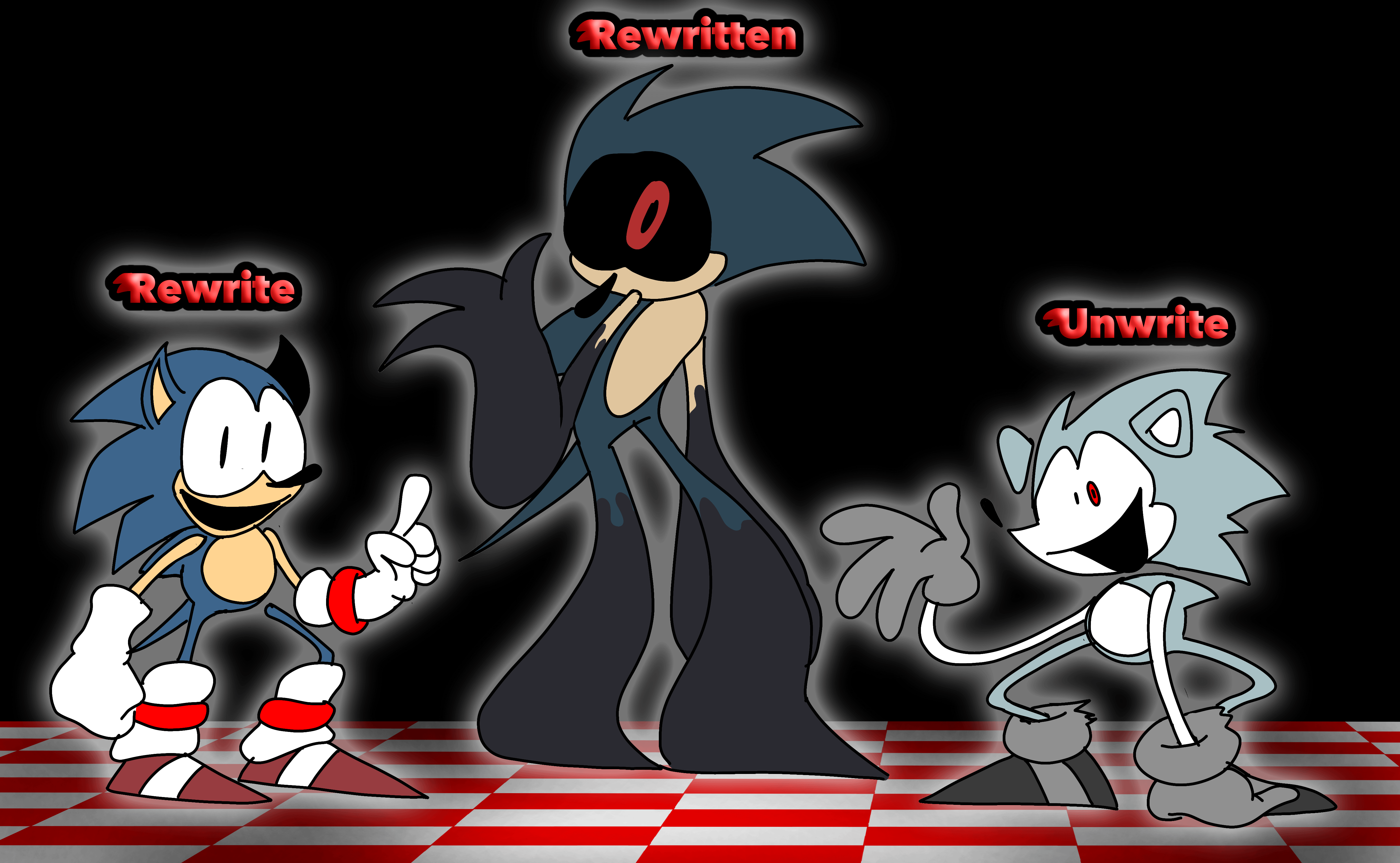 Made some fan art of rewrite